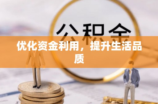 孝南优化资金利用，提升生活品质