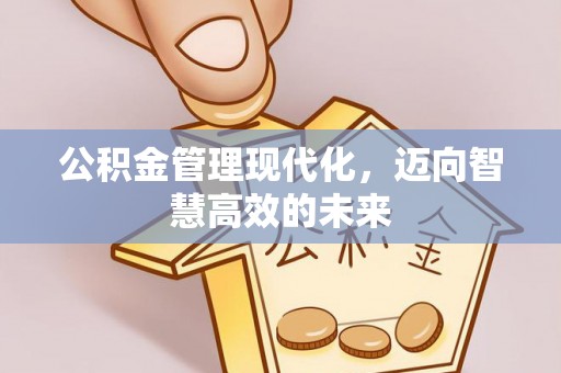 孝南公积金管理现代化，迈向智慧高效的未来