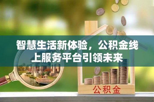 孝南智慧生活新体验，公积金线上服务平台引领未来